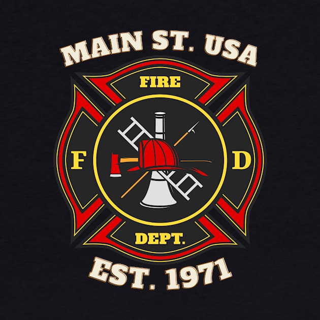 Main St. USA Fire Department by Married to a DisneyAddict